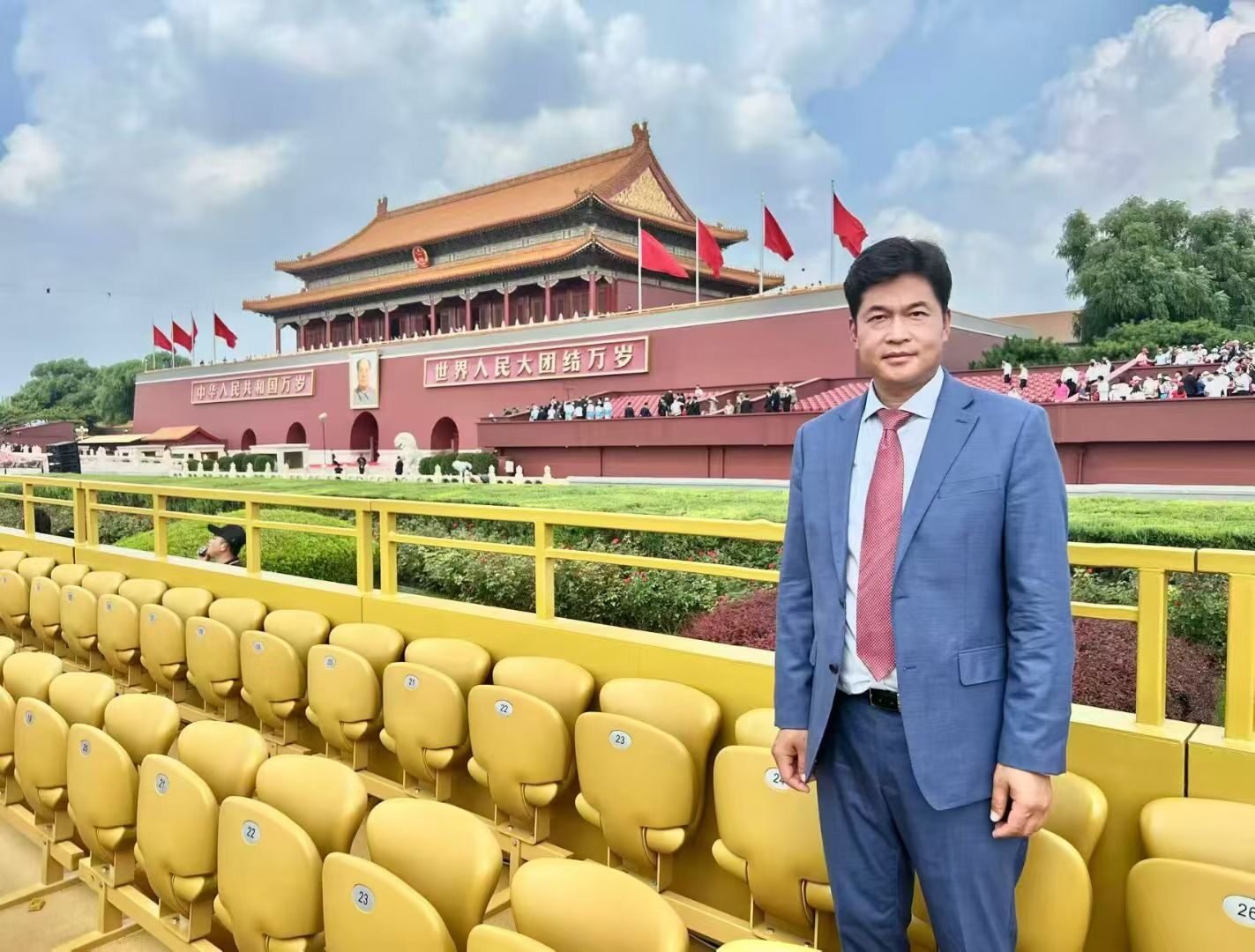 张翔宇会长在北京参加纪念活动